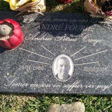 FOURIE Andries Petrus Cronje 1966-2006