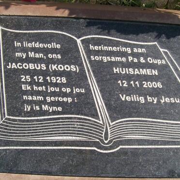 HUISAMEN Jacobus 1928-2006