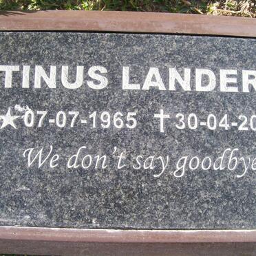 LANDERS Tinus 1965-2007