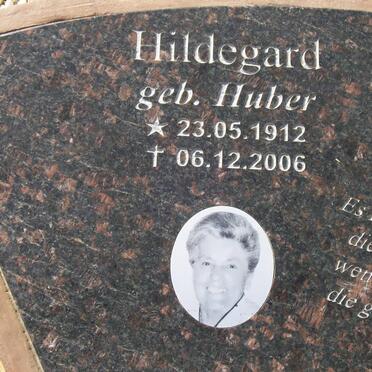 MICHL Hildegard nee HUBER 1912-2006