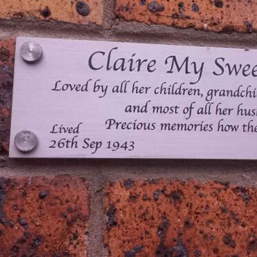 Claire 1943-2020