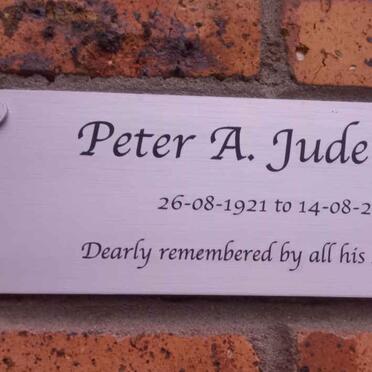 JUDELSOHN Peter A. 1921-2015