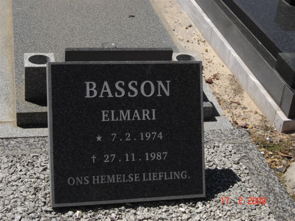 BASSON Elmari 1974-1987