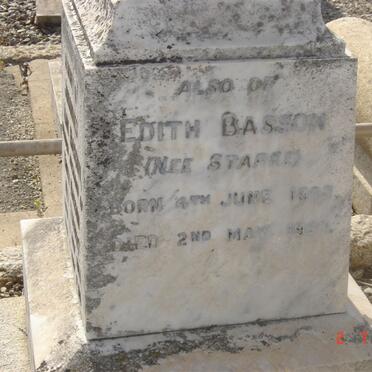 BASSON Edith nee STARKE 19??-19??