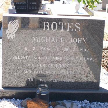 BOTES Michael John 1954-1983