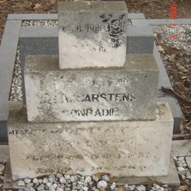 CONRADIE J.A. Carstens 1980-1980