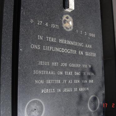 COMBRINK Hanlie 1971-1988