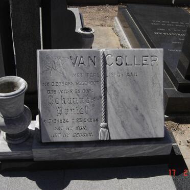 COLLER Johannes Daniel, van 1924-1988