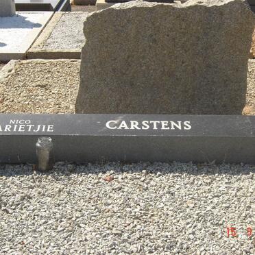 CARSTENS Nico :: CARSTENS Marietjie :: CARSTENS Hattie