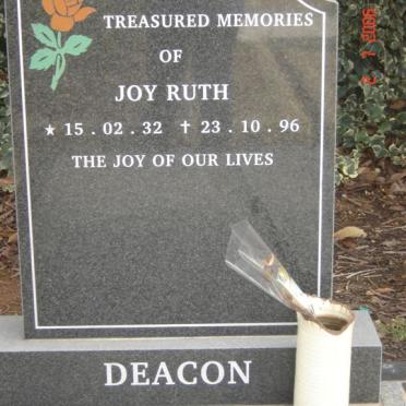 DEACON Joy Ruth 1932-1996