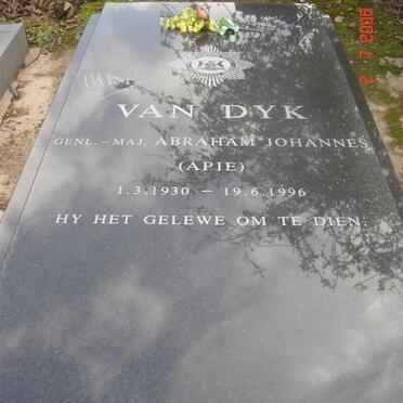 DYK Abraham Johannes, van 1930-1996