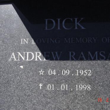 DICK Andrew Ramsay 1952-1998