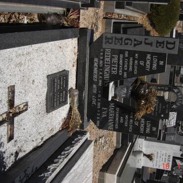 JAGER Pieter Redelinghuys, de 1923-1992 &amp; Marrianne Eva 1925-1999 ::  DE JAGER Neville Peter 1950-1996