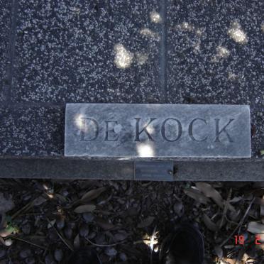 KOCK, de
