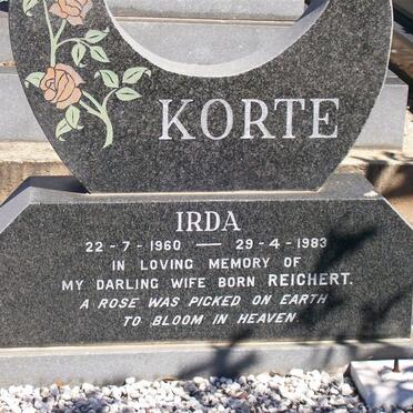 KORTE Irda nee REICHERT 1960-1983