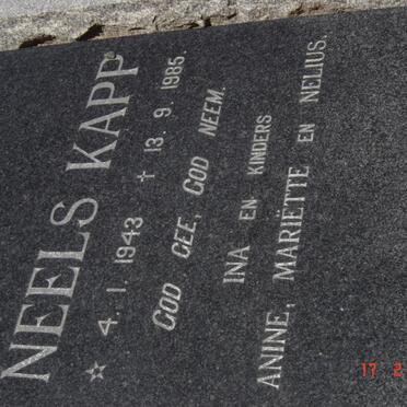 KAPP Neels 1943-1985