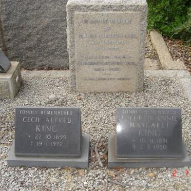 KING Gordon Stewart 1863-1937 &amp; Isabel Cordelia NEEDHAM 1864-1933