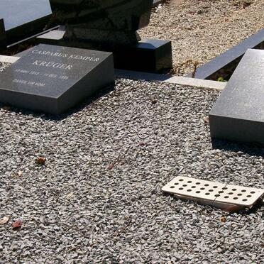 KRUGER Casparus Kemper 1912-1995 &amp; Elizabeth Christina DE WET 1912-1974