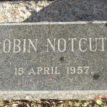 NOTCUTT Robin -1957