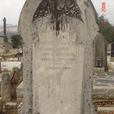 NIEKERK Johanna Margaretha, van nee DUMINY 1823-1902