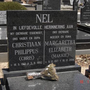 NEL Christiaan Philippus 1912-1992 &amp; Margaretha Elizabeth 1917-2006