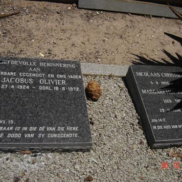 OLIVIER Jacobus 1924-1972 :: KOCH Nicolaas Christoffel 1905-1999 &amp; Margaretha Johanna THEUNISSEN 1906-2000