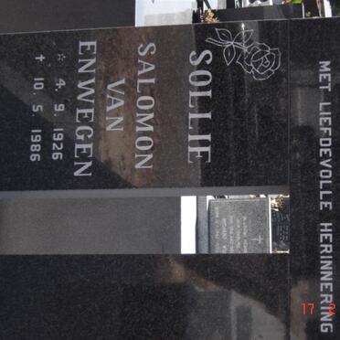 PISANIE Salomon van Enwegen, du 1926-1986