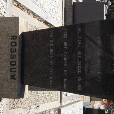 ROSSOUW Grieta -1970