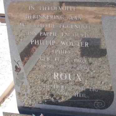ROUX Philip Wouter 1909-1979