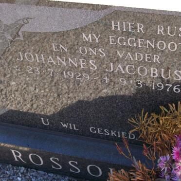 ROSSOUW Johannes Jacobus 1929-1976