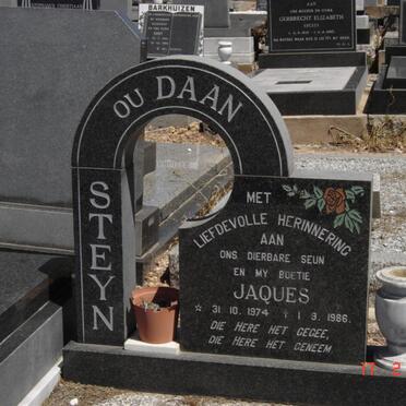 STEYN Jaques 1974-1986