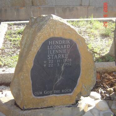 STARKE Hendrik Leonard 1928-1992