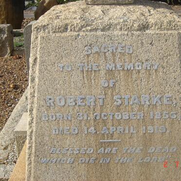 STARKE Robert 1856-1919