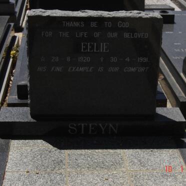 STEYN Eelie 1920-1991