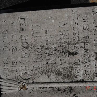TOIT Winifred Lilian, du nee BARNARD 1917-1987
