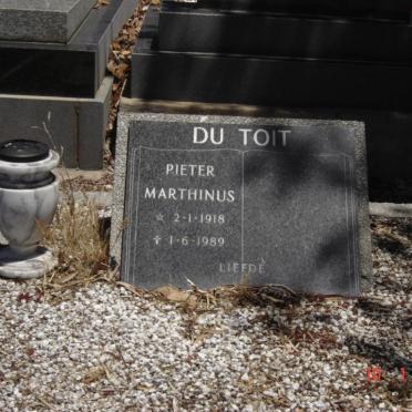 TOIT Pieter Marthinus, du 1918-1989