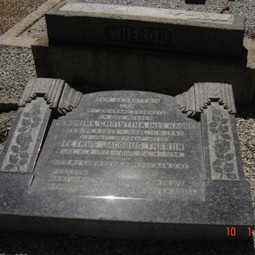 THERON Petrus Jacobus 1873-1956 &amp; Hendrina Christina NAUDE 1877-1947