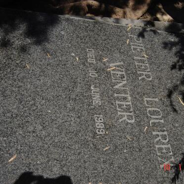 VENTER Pieter Lourex -1989