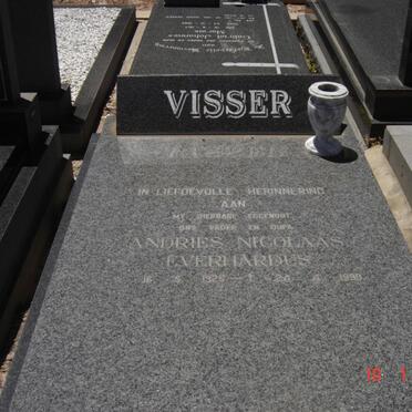 VISSER Andries Nicolaas Everhardus 1925-1990