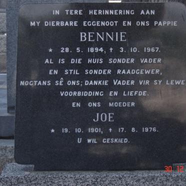 VORSTER Bennie 1894-1967 &amp; Joe 1901-1976