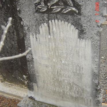 WIT A.J., de -1937 &amp; Elizabeth S. -1934