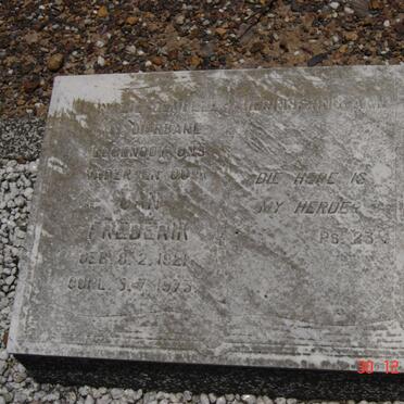 WEST Jan Frederik 1921-1973