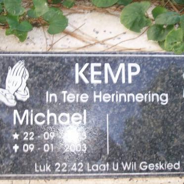 KEMP Michael 19??-2003