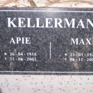 KELLERMAN Apie 1918-2005 &amp; Max 1925-2002