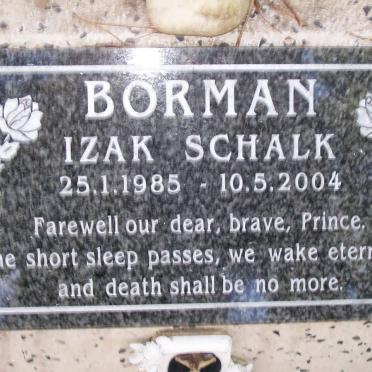 BORMAN Izak Schalk 1985-2004