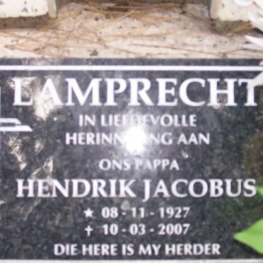 LAMBRECHT Hendrik Jacobus 1927-2007