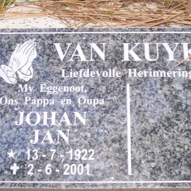KUYK Johan Jan, van 1922-2001