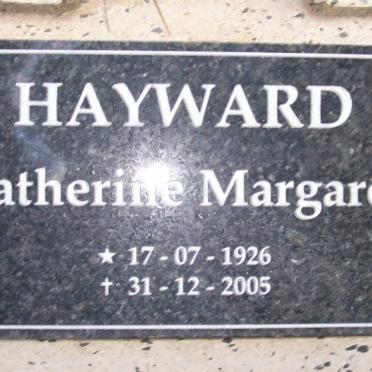 HAYWARD Catherine Margaret 1926-2005