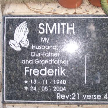 SMITH Frederik 1940-2004