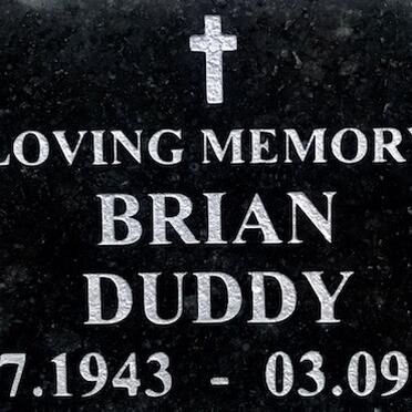 DUDDY Brian 1943-1998